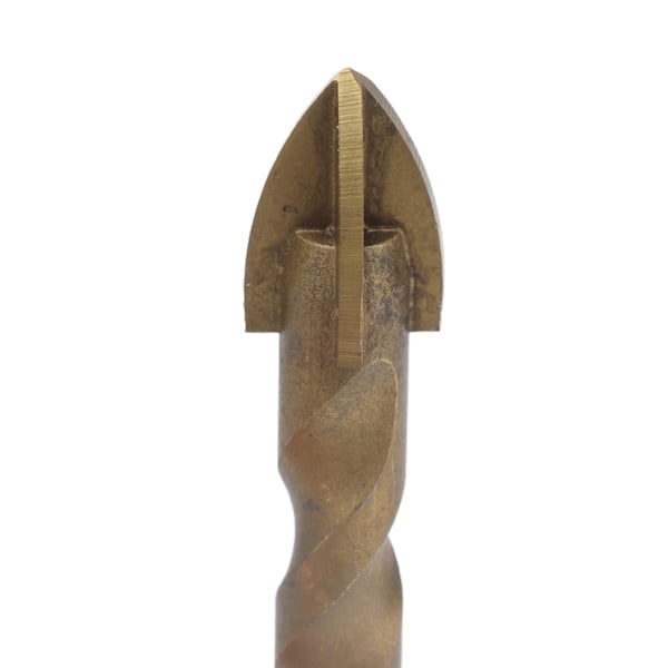 5 st Cross Spearhead Borr Bits med 1/4 tum Hex Skaft för Glas Keramik Marmor 12mm Hål