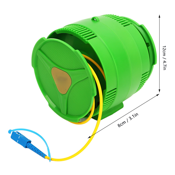 OTDR-lanseringssladdbox Optisk Fiber Eliminator SM Singlemode SCUPC till LCUPC Testverktyg 500 meter