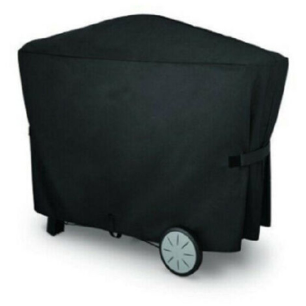 BBQ Gas Grill Cover Duty 210D Oxford Cloth för Weber Q2000 Q3000 Series Vattentät Väder UV-resistent Hållbar och Bekväm