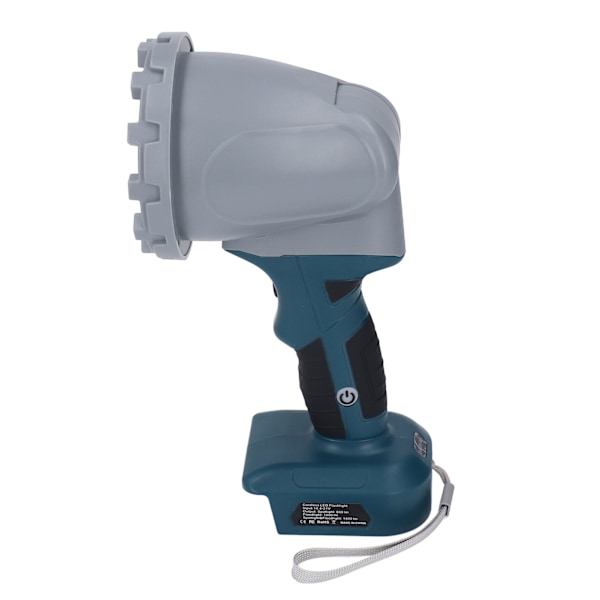 Handhållen LED-arbetslampa 3 Belysningslägen Spotljus Floodlight 600LM 1200LM 1400LM 5000K IP65 Bärbar Arbetslampa 14.4‑21V