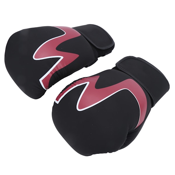 BN FIGHT Free Fight Boxhandskar Herr Dam Muay Thai Guantes Sandsäck Träningshandske 12ozRöd