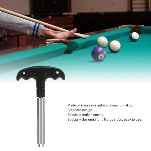 Billboards Pool Cue Vikt Skruvnyckel Skiftnyckel Pool Cue Vikt Bult Ta Bort Skiftnyckel Verktyg för Underhåll Typ 1