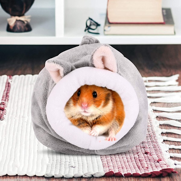 Hamsterbomullsbo, små djursäng, vintersovsäckar,