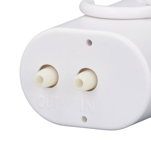 DIY Automatisk Droppbevattningskit Inomhus Vattningssystem för Krukväxter Inomhusväxter Självbevattningssystem med Timer Vit Stöd för 2 Krukspridare