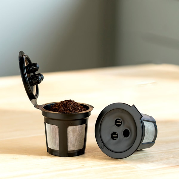 Återanvändbara Kapslar Pod 3 Hål Överlägsen Filtrering Påfyllningsbar Kaffekapsel för Ninja CFP201 CFP301