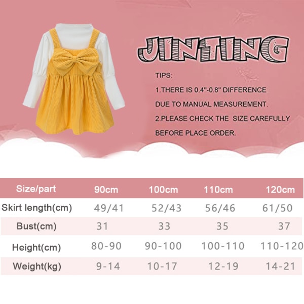 Girls Outfits 2st Girls Romper Clothes Set Girl Jumpsuit+Kjol