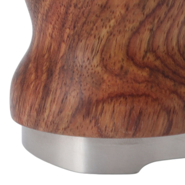 Kaffe Distributör Rostfritt Stål Rosewood Kaffe Tamper Nivå för Kaffe Tillbehör 51mm / 2.0in