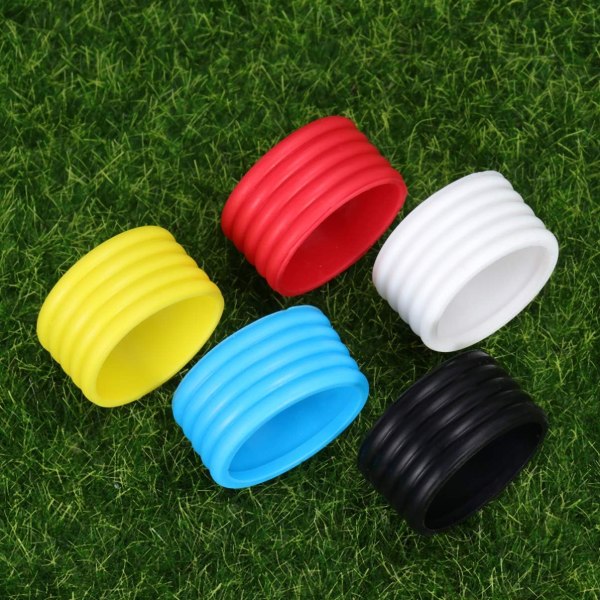 5 st Tennis Racket Grepp Tennis Racket Grepp Band Anti Slip Badminton Tennis Absorbent Overgrip på plats