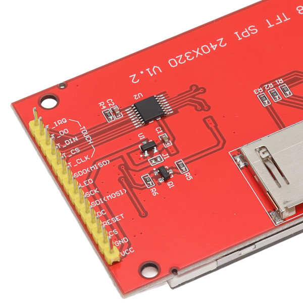 TFT LCD-displaymodul 2,8 tum SPI-pekskärm 9 IO med PCB 5V 3,3V ILI9341 240X320 upplösning med penna