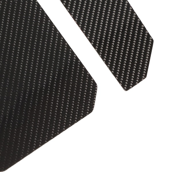 4 st ATV Fram Motorhuv Cover Kolfiber Panel Trim Dekal Ersättning för Polaris RZR PRO XP 2021 och Uppåt