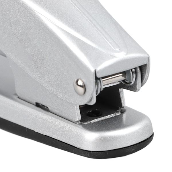 Metallhäftapparat 20 ark kapacitet Bärbar arbetsbesparande skrivbordsstapler för kontor skola hem silver