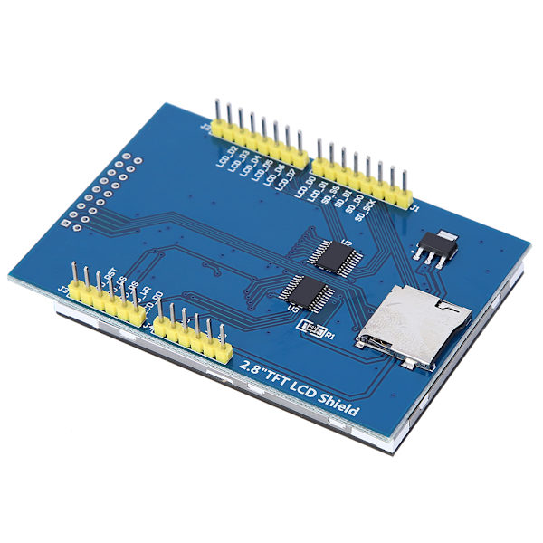 Monitormodul 2,8 tum TFT LCD Touch Färgskärm 8-bitars parallellbuss