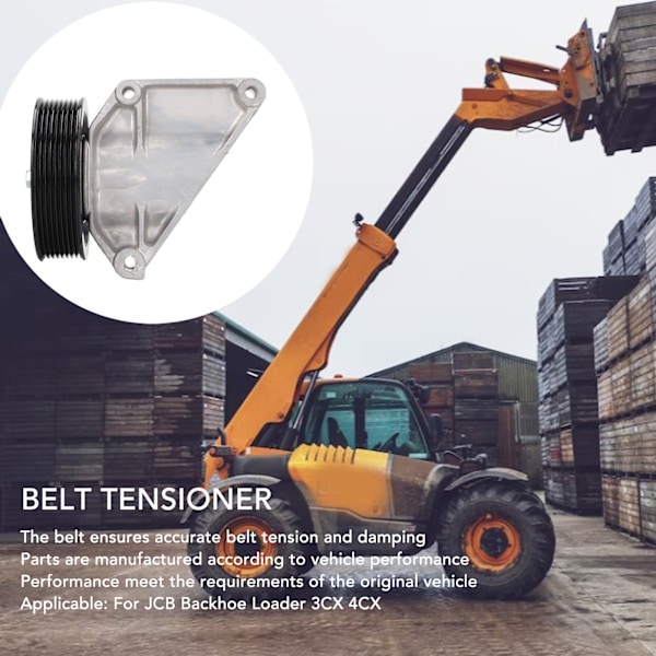 Remspännare Automatisk Justering Rund Fjäder 320 08623 Grävmaskin Remspännare för JCB Backhoe Loader 3CX 4CX