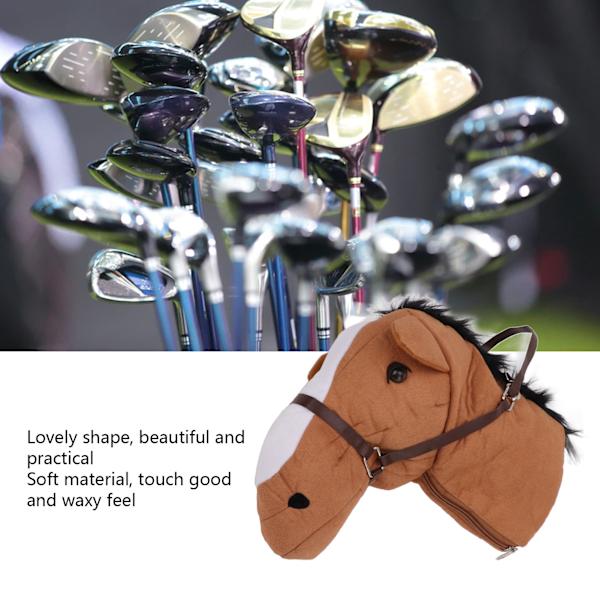 Träklubbsöverdrag Adorkable Golfutrustning Skyddande Överdrag för Hushållsornament