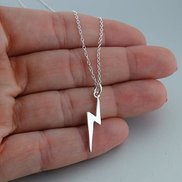 Enkel mode mini blixt hängsmycke halsband