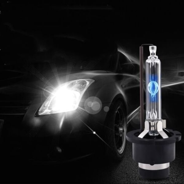 Winpower D2s Xenon strålkastare glödlampor Hid lampa bil kit urladdning ersättningslampa 6000k vit (2 lampor)