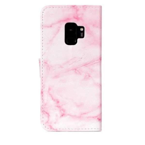 Plånboksfodral för Galaxy S9 - Rosa marmor Rosa