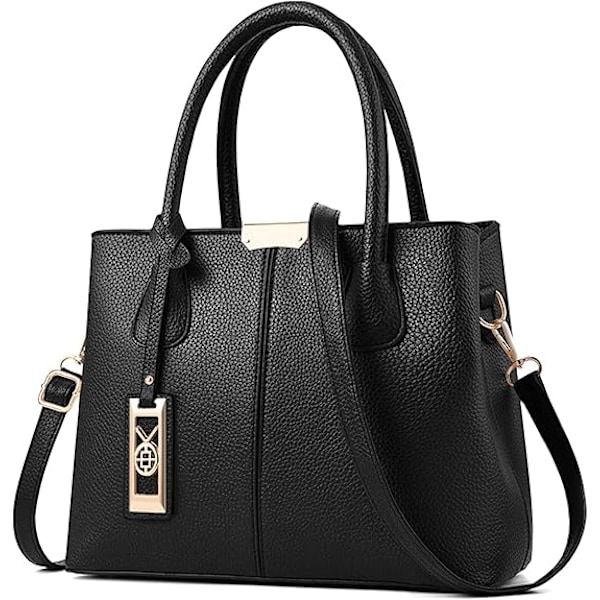 Handväskor och axelväskor för kvinnor Läder Crossbody väskor Dam Tote axelväska