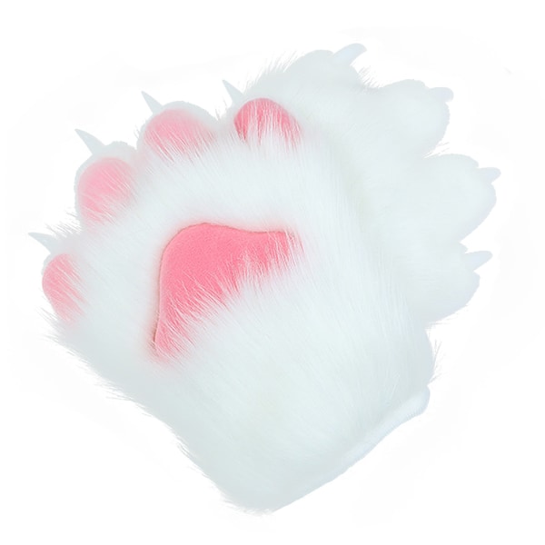 1 Par Animal Claw Handske Paw Mitts Vinter Furry Hand Paw Mitt