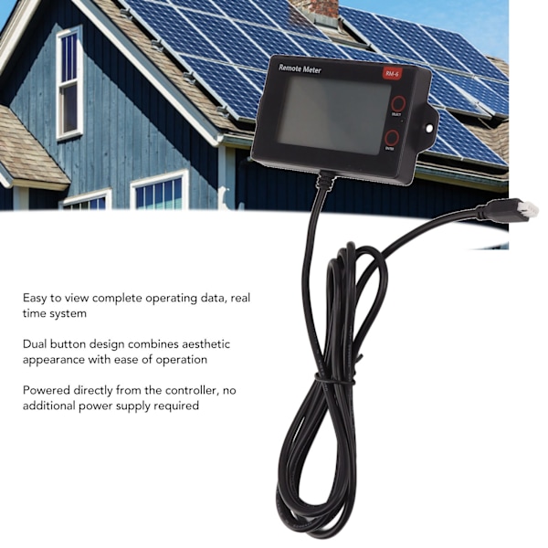 RM 6 Extern LCD-skärmkontroller Extern LCD-skärm för enklare åtkomst till fullständig driftsdata