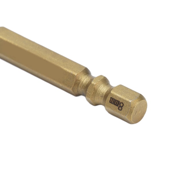 10 st Cross Spearhead Borr Bits Karbid Bits med 1/4 tum Hex Skaft för Keramik Marmor Glas Koppar Färg 8 mm Hål