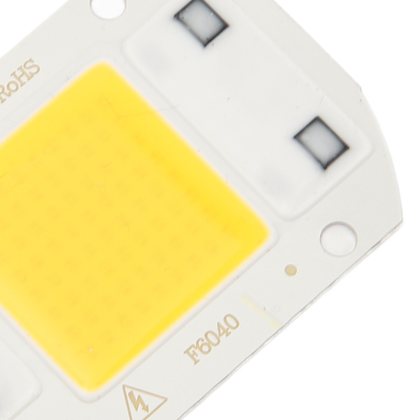 2 st LED COB-chip med hög effekt, drivrutinfri integrerad SMD-lampkula, ljusstark och effektiv vändbar COB-lampkula, varmt ljus, 30 W