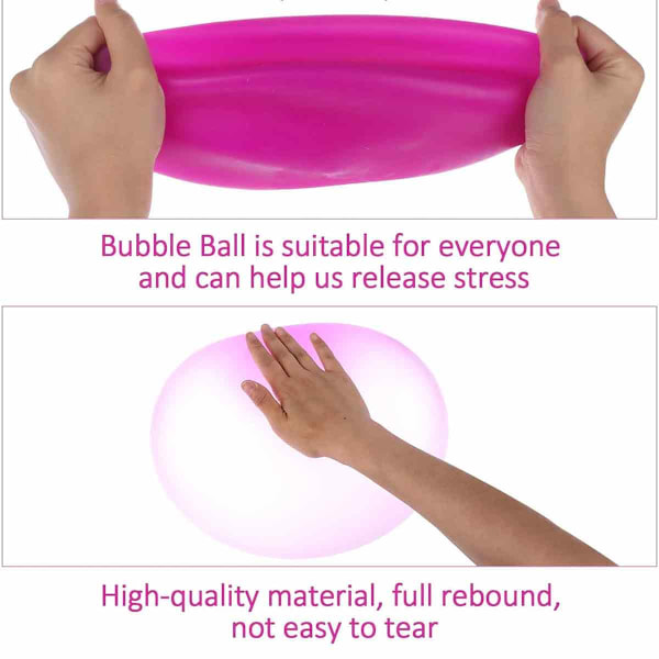 Jättevattenbubbelboll, Evenemangsförhöjande Ballonger För Inomhus- och Utomhuslek, Lämplig För Sommaraktiviteter Och Födelsedagspresenter