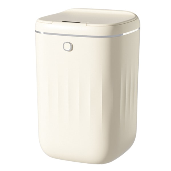 Smart Sensor Soptunna Stor Kapacitet Automatisk Papperskorg med Lock för Hem Badrum Kök 20L