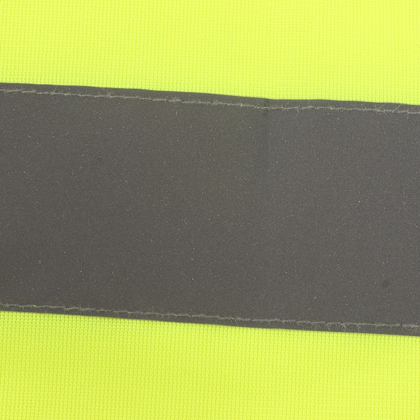 Reflekterande Säkerhetsväst Hög Synlighet Polyester Arbetskläder med Fickor för Arbetare Ingenjör M