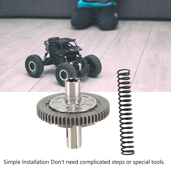 Gear Center Slider Drivaxel Kit 57T Ersättningstillbehör För ARRMA 1/10 4 X 4 Vorteks RC Bil Djupblå