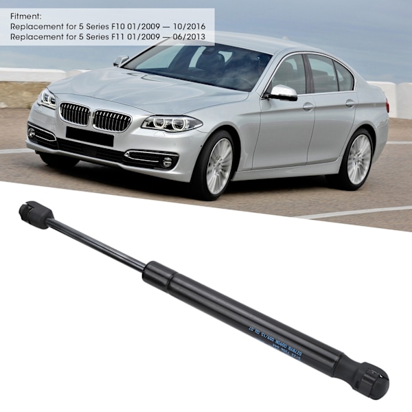 Huvlyftstöd Gasfjäder Stöd 51237206644 Ersättning för 5-serie F10 F11