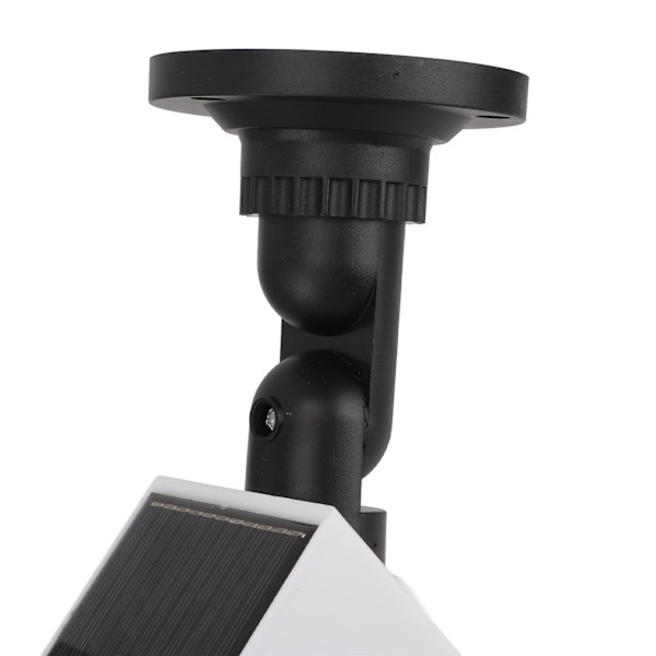 Solcellsdriven Attrapp Kamera Säkerhet Utomhus Solenergi Simulerade Övervakningskameror med Blinkande Rött LED-Ljus för Inomhus Utomhus