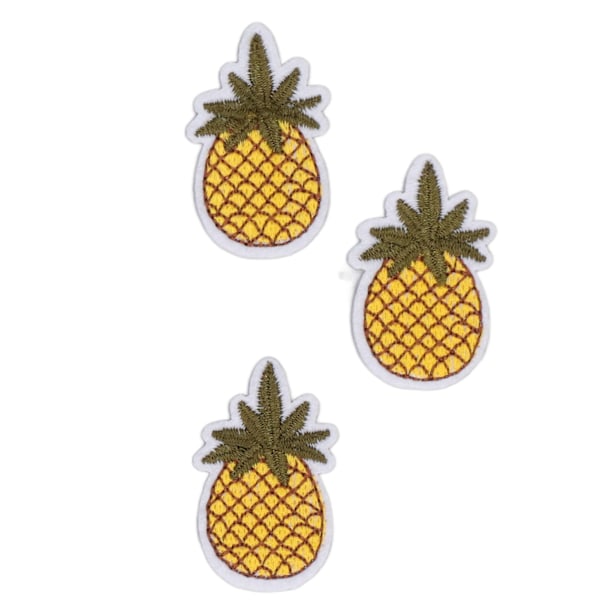 12 st fruktlappar körsbär ananas päron vattenmelon söt mönster levande färger strykjärn på lappar för väska kläder strumpor