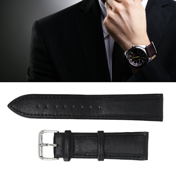 Klockarmband i kohudläder med snabbkoppling för Huawei Gt3 Gt2 Watch3 Pro för män och kvinnor 22 mm