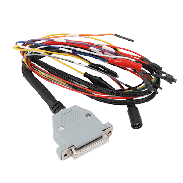 3 LED-lampor Boot Bench-kabel DB25 med Switch ECU Bench Pinout-kabel för SM2 PRO J2534 VCI Läsa Skriva ECU