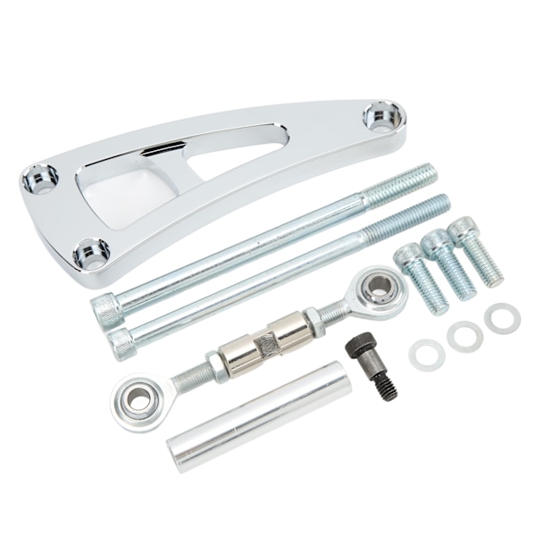LWP Generatorfäste Aluminiumlegering Polerad Ersättning för Chevy BBC 454 Lång Vattenpump