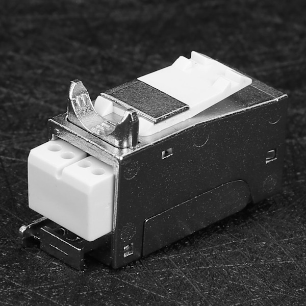 CAT7 Modul Nätverk 90 Grader Gigabit Ingen Stanskabelverktyg Shielded RJ45 Informationsmodul