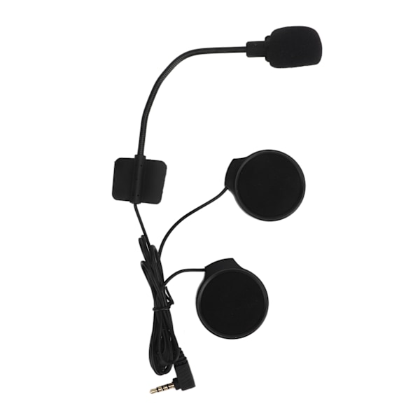 Hjälm Hörselskydd Kit Bluetooth Hörlurar Musik Headset för Utomhus Elcykel Motorcykel Inbyggt Batteri