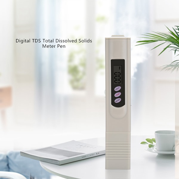 1 st Digital TDS Total Dissolved Solids Meter Pen Vattenkvalitet Renhet TEMP/PPM Testning
