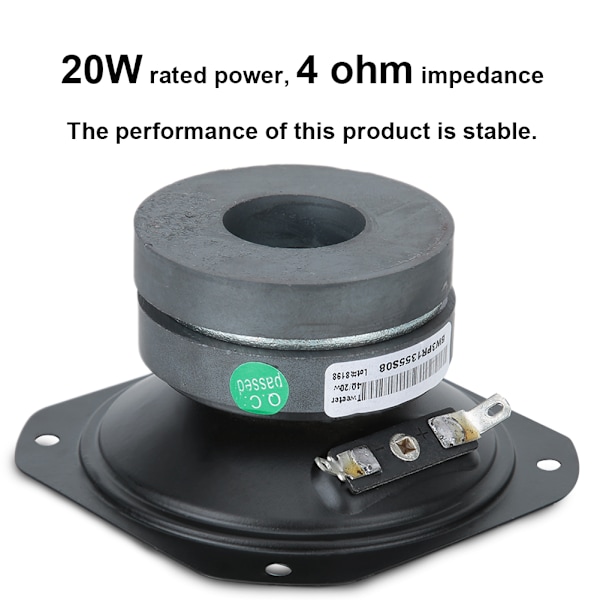 3-tums 85MM 20W Diskant Högtalare Scen Diskant KTV Ljud Dubbel Magnetisk 13-Kärnig Högtalare