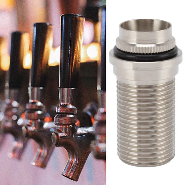 55mm Ölfat Låsfläns G5/8 Utkast Ölfat Fläns Stång för Justerbar Fat Öldispenser Hembryggning