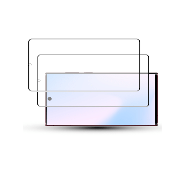 Samsung S22 ULTRA Skärmskydd 9H Härdat Glas - Full Täckning 2-Pack
