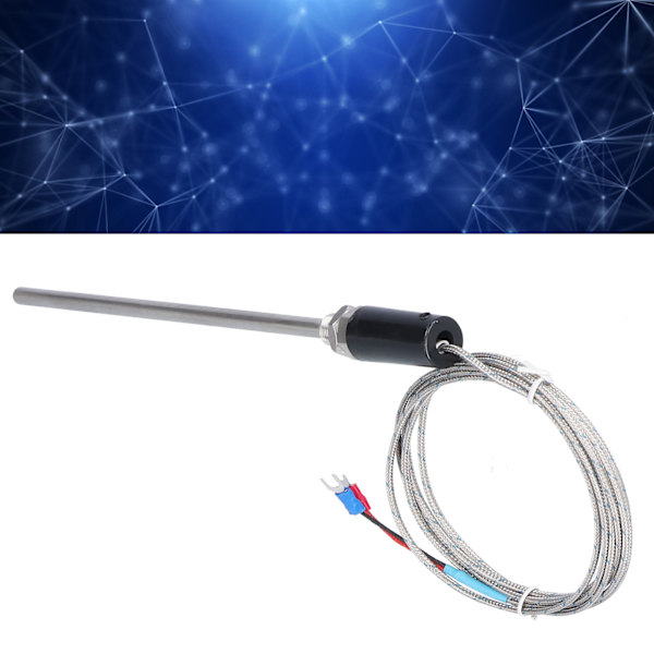 Termoelementsensor K-typ Temp Verktyg Rostfritt Stål Industritillbehör 0‑600℃ WRNT‑012 Mätare