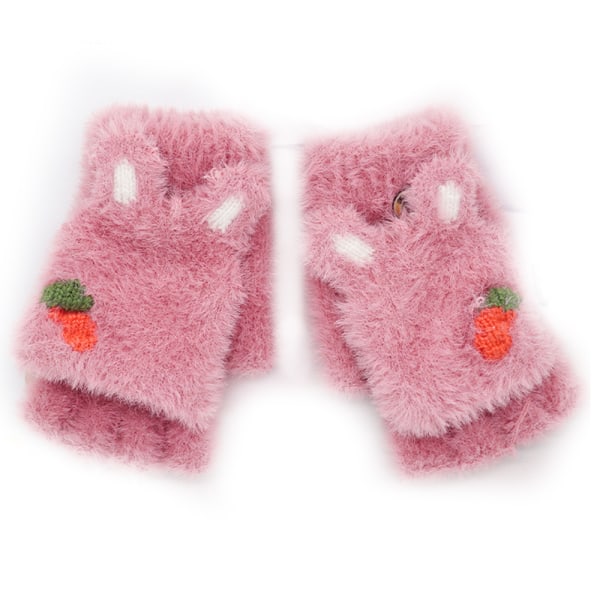 Unisex varma mjuka vinterhandskar för barn, pojkar, flickor, handske, stil 6