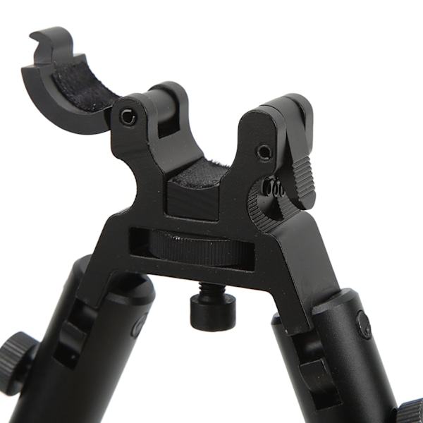 Aluminiumlegering Skytte Bipod Justerbar Snabbfrigöring Bipod med Anslutning för Utomhusbruk