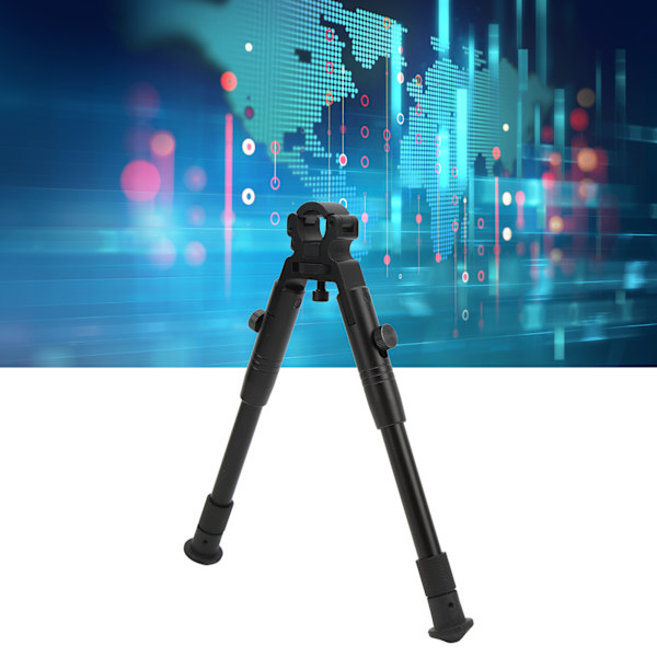 Aluminiumlegering Skytte Bipod Justerbar Snabbfrigöring Bipod med Anslutning för Utomhusbruk