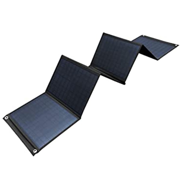 Vikbara 30W bärbara solpaneler med 5V USB & 12V DC för camping, mobiltelefon, surfplatta och 5-12V enheter