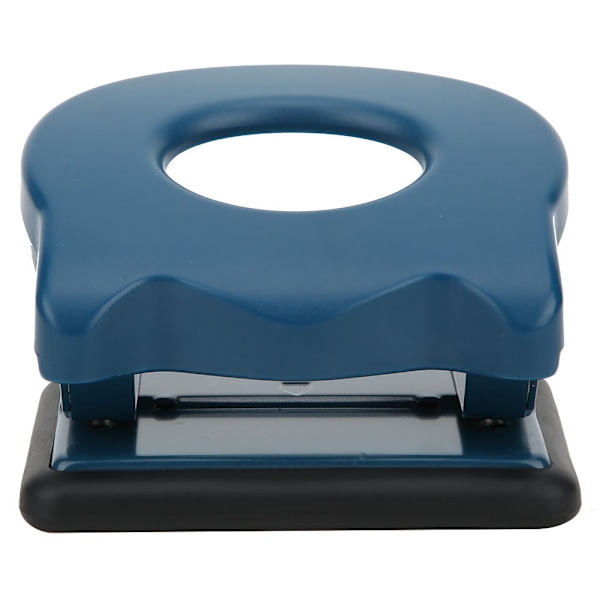 Håltagare för papper, stansmaskin, kontorsmaterial, tvåhåls handverktyg, blå, för 20 sidor