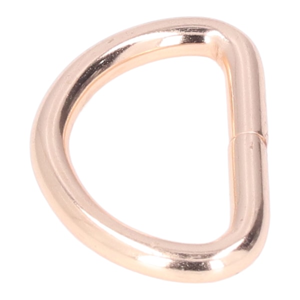 20 st D-ringar 4x38x23mm Stark struktur Brett använd Elegant utseende DIY-hantverk för väskor Plånböcker ArmbandGuld