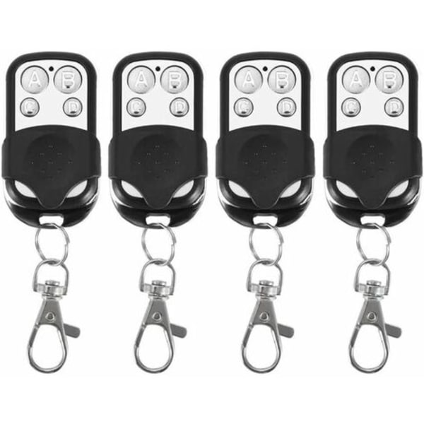 4 stycken universell kloning trådlös fjärrkontroll fob för garageport RUIOIU